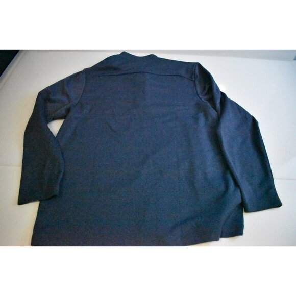 Callaway Golf Men's Med Pullover Quarter Zip Jacket Performance Blue Orange - Picture 7 of 7